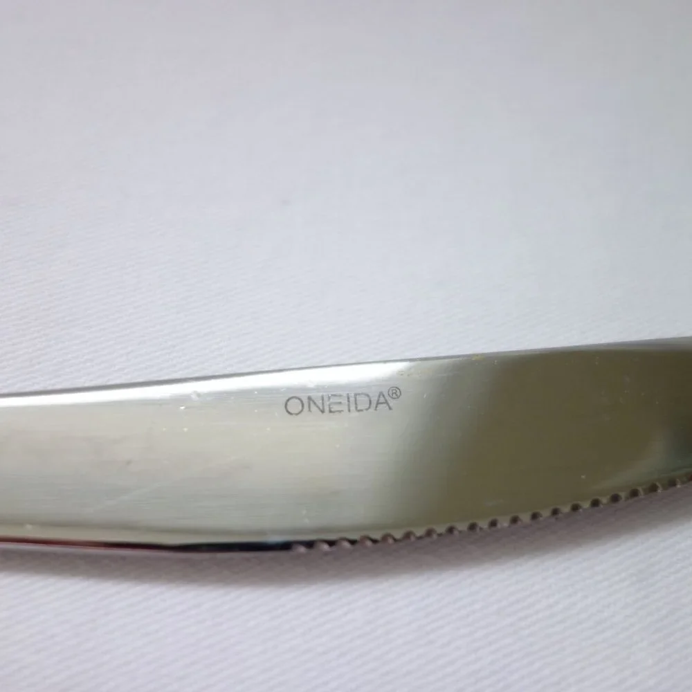 Oneida Vista Stainless 18/0 Flatware‎ 4 Dinner Knives